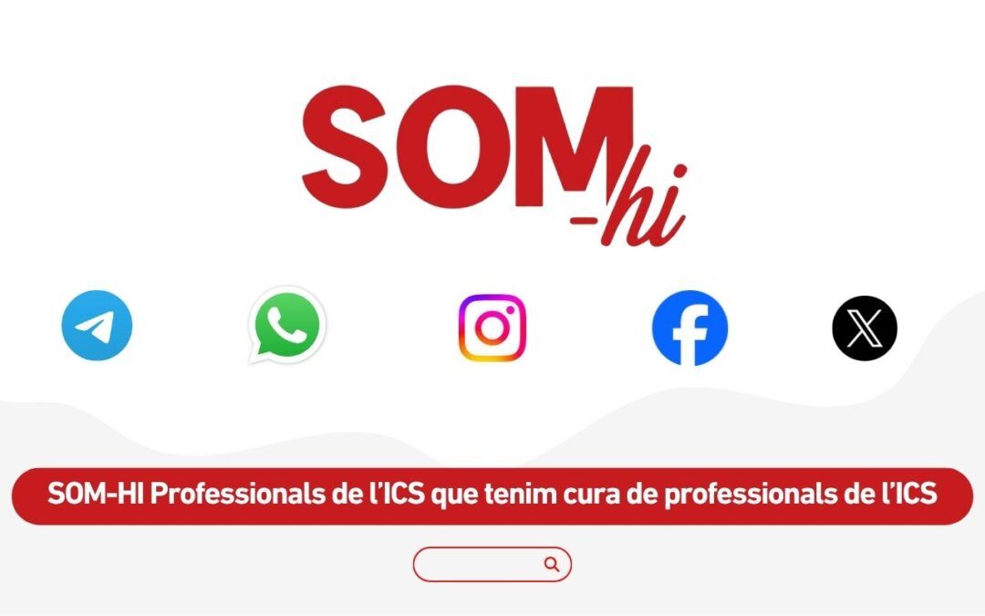 Sindicat SOM-HI: connecta, informa’t i participa a les nostres xarxes socials i grups a Telegram i WhatsApp