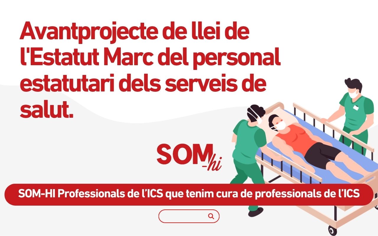 Avant projecte nou Estatut marc Text complert de la Proposta d'Estatut Marc 2026 del Ministeri de Sanitat